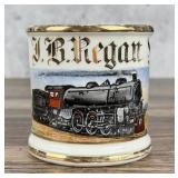 Railroad Train Engineer Occupational Shaving Mug