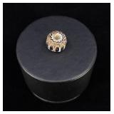 Native American Indian Chevron Indian Trade Bead