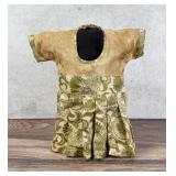 Antique Folk Art Dress Clothes Pin Holder