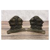 Cast Iron Butterfly Bookends
