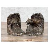 Tiger in Jungle Bookends