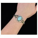 Navajo Turquoise Trading Post Bracelet