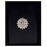 Costume Jewelry Rhinestone Brooch