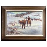 Newman Myrah High Country Winter Painting