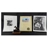 John Louis Clarke Glacier Park Montana Bronze