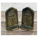 Connecticut Foundry Co The Storm Bookends