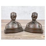 Armor Bronze Dutch Boy Bookends