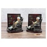 Judd Father Knickerbocker Bookends 9961