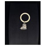 Sterling Silver Baby Teething Rattle Ring
