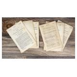 Chikasaw Indian Senate Hearing Documents