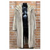 Custom Made Palomino Cross Mink Fur Coat Jacket