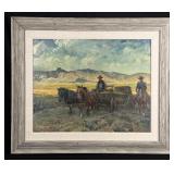 Ray Strang The Chuck Wagon Painting