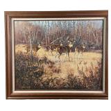 Terry Swanton Bateman Rock Creek Deer Painting