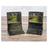 Pompeian Bronze Co The Shepherdess Bookends