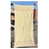 Antique Wool Pink Banded Fur Trade Blanket