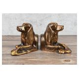 Saxton Chavalas 46 Hunting Dog Bookends