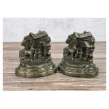 Armor Bronze A Welcome Guest Bookends