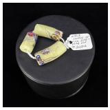 Native American Indian Trade Bead Chevron