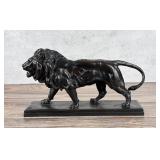 Antoine Louis Barye Walking Lion Bronze