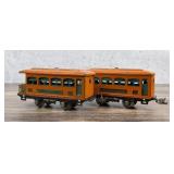 Lionel Prewar Pullman Observation Cars 629 630