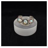 Navajo Sterling Silver Turquoise Bracelet