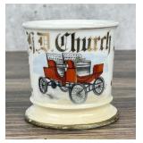Occupational Shaving Mug Horeseless Carriage