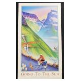 Monte Dolack Going to the Sun Glacier Park Print