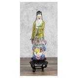 Chinese Famille Rose Porcelain Figure