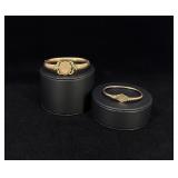 Victorian Bates and Bacon Gold Filled Bracelets