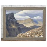 Richie Carter Glacier Park Montana Painting