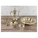 Group of Sterling Silver Dishware