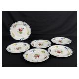 French Bon Vivant Faience Plates