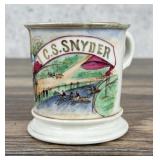 Racehorse Jockey Occupational Shaving Mug