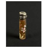 Victorian Era Hand Painted Perfume Scent Bottle