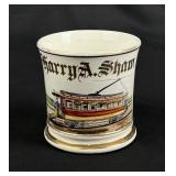 Occupational Shaving Mug Trolley Car Conductor