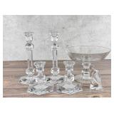 Group of Val St. Lambert Crystal Glassware
