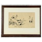 William Standing Bomb Shelter Drawing