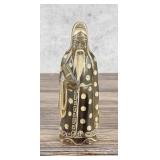 Chinese Carved Horn Fu Figure