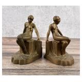 Art Deco Frankart Style Nude Bookends