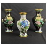 Chinese Cloisonne Vases