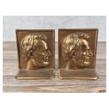 Bronze President Abraham Lincoln Bookends