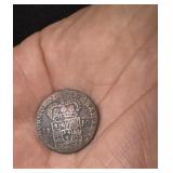 1710 Spanish Netherlands Liard Gulden Coin