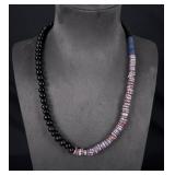 Black Padre Native American Indian Trade Beads