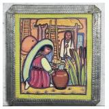 Gisella Loeffler Taos New Mexico Painting