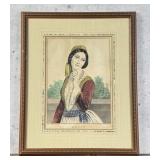 Currier & Ives Nancy Print