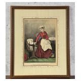 Currier & Ives A Year After Marriage Print