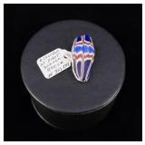 Antique Native American Indian Trade Bead Chevron