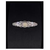 Sterling Silver Cowgirl Hair Barrette