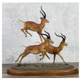 Louis Paul Jonas Studios Impala Sculpture
