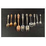 Collection of Souvenir Spoons